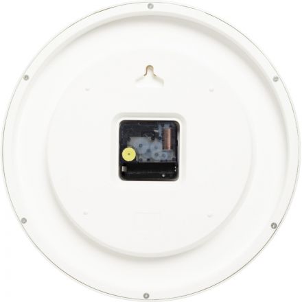 Часы настенные круг d=29см, корпус серебрян Серебряные ромбы арт.2940-105