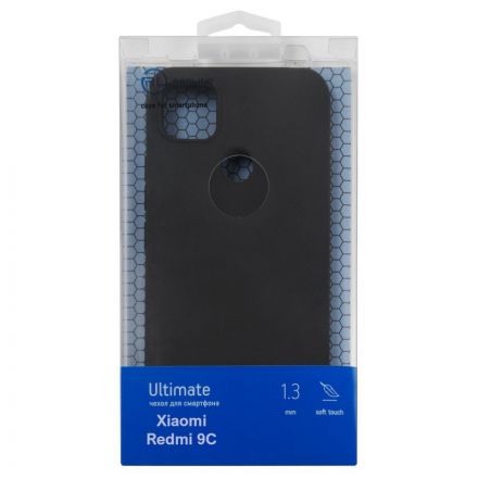 Чехол -крышка Red Line Ultimate для Xiaomi Redmi 9C, чер, УТ000021667 Чехол -крышка Red Line Ultimate для Xiaomi Redmi 9C, чер, УТ000021667