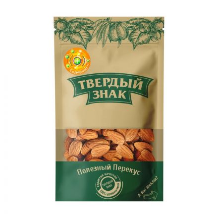 Миндаль очищенный Твердый знак (ядра орехов миндаля сладкого), 150г