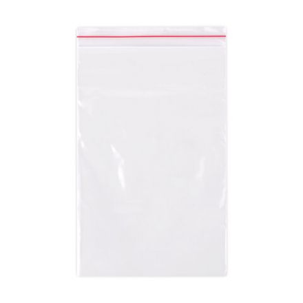 Пакеты ZIP LOCK "зиплок" СВЕРХПРОЧНЫЕ, комплект 100 шт., 100х150 мм, ПВД, 100 мкм, BRAUBERG EXTRA, 608182