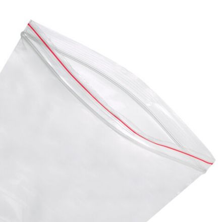 Пакеты ZIP LOCK "зиплок" СВЕРХПРОЧНЫЕ, комплект 100 шт., 100х150 мм, ПВД, 100 мкм, BRAUBERG EXTRA, 608182