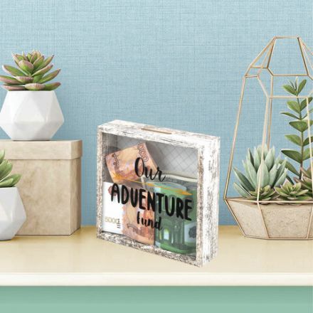 Рамка-копилка 14х14 см для фото 13,5х13,5 см, стекло, МДФ, BRAUBERG "Adventure", 391257 Рамка-копилка 14х14 см для фото 13,5х13,5 см, стекло, МДФ, BRAUBERG "Adventure", 391257