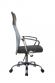 Кресло Smart RCH 8074 Чёрная ткань/Серая сетка (DW-04)
