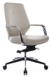 Кресло Alonzo-M В1711 Светло-серый (MB918) натуральная кожа 68*68*102-108