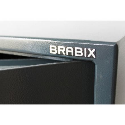 Сейф BRABIX "КМ-1200Т/2", 1200х475х400 мм, 76 кг, 2 отделения, ключевой замок, трейзер, крепление к стене, 291170 Сейф BRABIX "КМ-1200Т/2", 1200х475х400 мм, 76 кг, 2 отделения, ключевой замок, трейзер, крепление к стене, 291170
