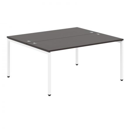 Стол 2-х местный XWST 1614 Легно темный/Белый 1600х1406х750 XTEN-S Стол 2-х местный XWST 1614 Легно темный/Белый 1600х1406х750 XTEN-S