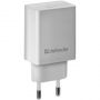 Зарядное устройство сетевое Defender EPA-10, 1*USB, 2.1А output, пакет, белый