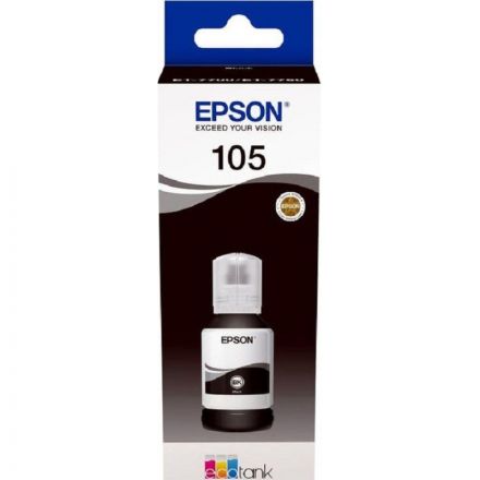 Контейнер с чернилами Epson 105 T00Q1 C13T00Q140 чер.пигм. дляL7160/L7180