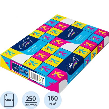 Бумага для цв.лазер.печ. Color Copy (SRA3, 160 г/кв.м, 250 л) Бумага для цв.лазер.печ. Color Copy (SRA3, 160 г/кв.м, 250 л)
