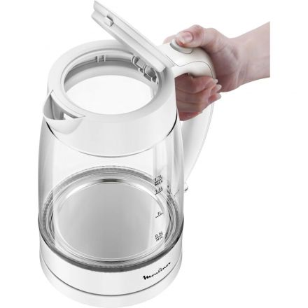 Чайник Moulinex BY2S01F0,электрический,стекло/белый Чайник Moulinex BY2S01F0,электрический,стекло/белый