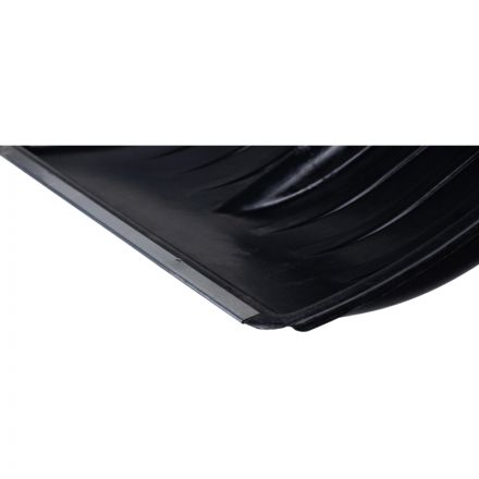 Лопата снеговая РусТрейд Зима№5 с оц.планкой д.30 алюм черен и v-обр ручкой Лопата снеговая РусТрейд Зима№5 с оц.планкой д.30 алюм черен и v-обр ручкой