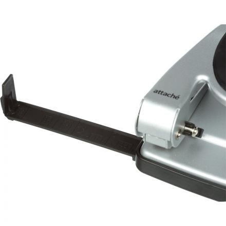 Дырокол Attache 6730 до 30 листов серебристый с линейкой