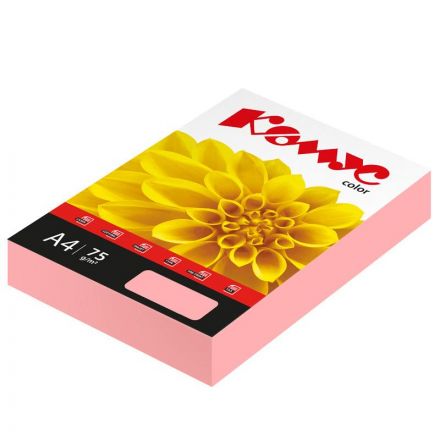 Бумага цветная Комус Color (розовый неон) 75+-5гр, А4, 500 л Бумага цветная Комус Color (розовый неон) 75+-5гр, А4, 500 л
