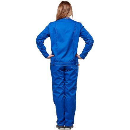 Костюм рабочий летний л10-КБР жен вас/сер/оранж 44-46 170-176 (серия л)