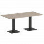 Home Office Стол прямоугольный VR.SP-5-180.2 Дуб аттик/Антрацит металл 1800*900*753