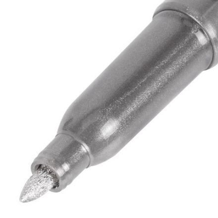 Маркер для декорирования и рисования СЕРЕБРИСТЫЙ BRAUBERG ART METALLIC, линия письма 1-3 мм, 152439 Маркер для декорирования и рисования СЕРЕБРИСТЫЙ BRAUBERG ART METALLIC, линия письма 1-3 мм, 152439