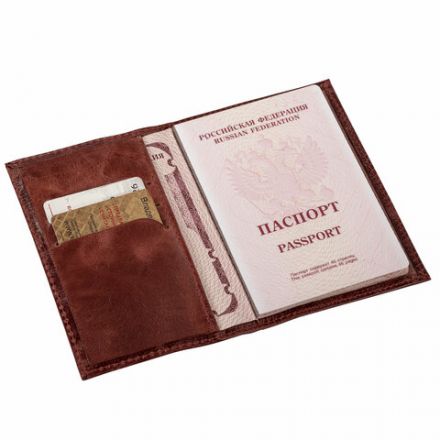 Обложка для паспорта натуральная кожа пулап, "Passport", кожаные карманы, коричневая, BRAUBERG, 238197 Обложка для паспорта натуральная кожа пулап, "Passport", кожаные карманы, коричневая, BRAUBERG, 238197