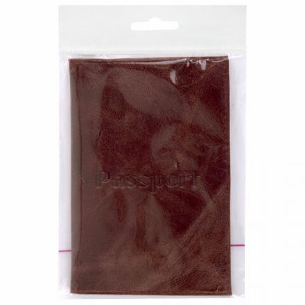 Обложка для паспорта натуральная кожа пулап, "Passport", кожаные карманы, коричневая, BRAUBERG, 238197 Обложка для паспорта натуральная кожа пулап, "Passport", кожаные карманы, коричневая, BRAUBERG, 238197