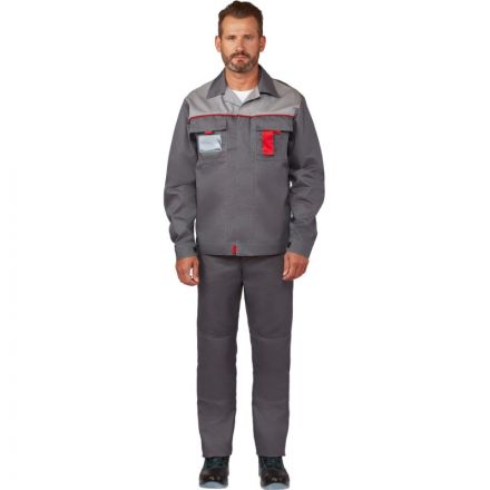 Костюм рабочий летний л10-КБР т-сер/с-сер 60-62 170-176 Костюм рабочий летний л10-КБР т-сер/с-сер 60-62 170-176