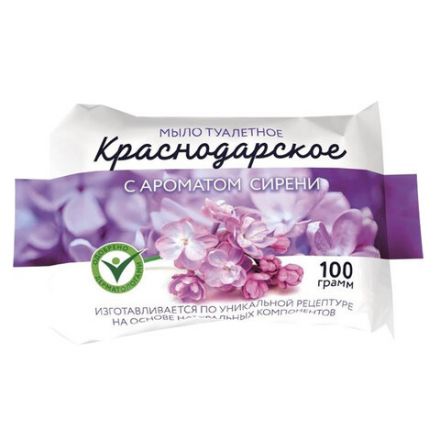 Мыло туалетное 100 г, Краснодарское, (Меридиан), "Сирень", МИНПРОМТОРГ Мыло туалетное 100 г, Краснодарское, (Меридиан), "Сирень", МИНПРОМТОРГ