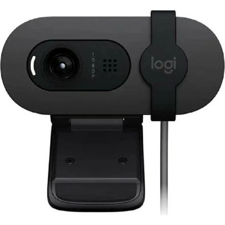 Веб-камера Logitech HD Brio 100 черн.2Mpix 1920×1080 USB-A, микр(960-001587)