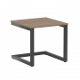 Home Office Стол журнальный VR.SP-2-58.G Дуб аризона/Антрацит металл 580*600*550