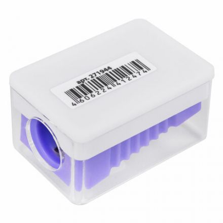 Точилка BRAUBERG KIDS "MINI", с контейнером, пластиковая, пастельные цвета ассорти, 271944 Точилка BRAUBERG KIDS "MINI", с контейнером, пластиковая, пастельные цвета ассорти, 271944