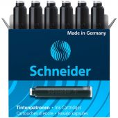 Чернила в патронах Schneider черные (6 штук в упаковке)
