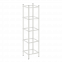 Loft Угловой проходной переходной модуль VR.L-SL.UPK-4.4.3 Белый металл 446*446*1869