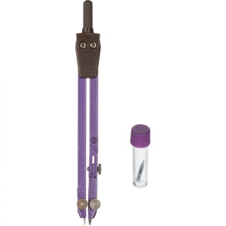 Готовальня Attache BF-A5 2пр/наб,циркуль 129 мм,фиолет,пласт.пенал,европодв Готовальня Attache BF-A5 2пр/наб,циркуль 129 мм,фиолет,пласт.пенал,европодв