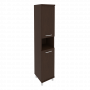 First Шкаф высокий узкий левый KSU-1.5 (L) Венге 401*432*2060