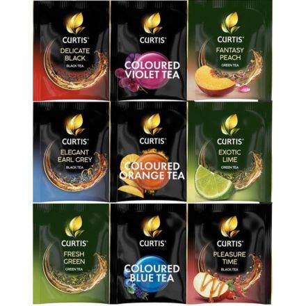 Чай Curtis Colour Tea Set пакетированный ассорти 9 вкусовx6шт, 84,6г