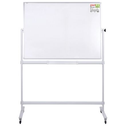 Доска магнитно-маркерная НА СТЕНДЕ 120х180 см, 2-сторонняя, STAFF, 238008 Доска магнитно-маркерная НА СТЕНДЕ 120х180 см, 2-сторонняя, STAFF, 238008