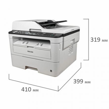 МФУ лазерное RICOH SP 230SFNw "4 в 1", А4, 30 стр./мин., 15000 стр./мес., АПД, Wi-Fi, сетевая карта, 408293 МФУ лазерное RICOH SP 230SFNw "4 в 1", А4, 30 стр./мин., 15000 стр./мес., АПД, Wi-Fi, сетевая карта, 408293