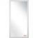 Зеркало МГЛ_настенное Комус Мебель НБ56 (600x1200) багет ПЛС белый