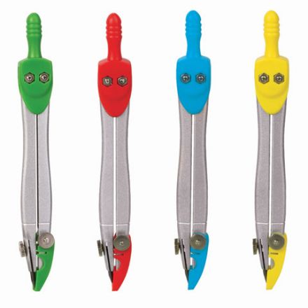 Циркуль с защитным колпачком BRAUBERG "Klasse", 115 мм, пластиковый пенал, ассорти, дисплей, 210526 Циркуль с защитным колпачком BRAUBERG "Klasse", 115 мм, пластиковый пенал, ассорти, дисплей, 210526