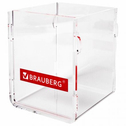 Стакан под письменные принадлежности BRAUBERG, 10х7,5х7,5 см, 505920 Стакан под письменные принадлежности BRAUBERG, 10х7,5х7,5 см, 505920