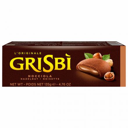 Печенье песочное GRISBI "Nocciola" с ореховым кремом 135 г, ИТАЛИЯ, 21203 Печенье песочное GRISBI "Nocciola" с ореховым кремом 135 г, ИТАЛИЯ, 21203