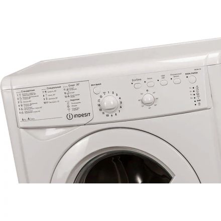 Стиральная машина Indesit EcoTime IWUB 4105 класс: A ,4кг белый Стиральная машина Indesit EcoTime IWUB 4105 класс: A ,4кг белый