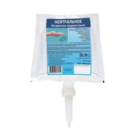 Картридж с жидким мылом KEMAN нейтральное бесцветное S2 475мл 100024-БЦ475 Картридж с жидким мылом KEMAN нейтральное бесцветное S2 475мл 100024-БЦ475