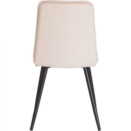 Стул Комус Мебель FRANK велюр, 47х54х86, бежевый Стул Комус Мебель FRANK велюр, 47х54х86, бежевый