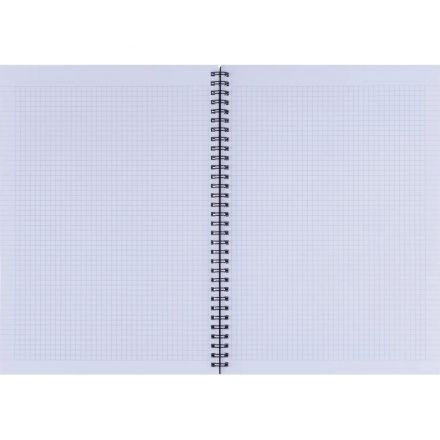 Бизнес-тетрадь, BS, А4, 96л., клетка, мягкий, спираль. Flora, инжир, N4283