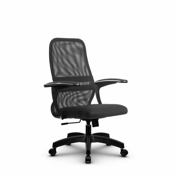 Кресло Metta SU-CM-8 темно-серое/темно-серое Pl