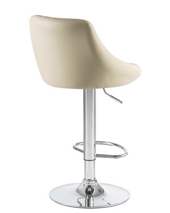 Стул барный DOBRIN LOGAN, кремовый Стул барный DOBRIN LOGAN, кремовый