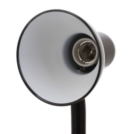 Настольная лампа / светильник SONNEN OU-203, на подставке, цоколь Е27, черный, 236676