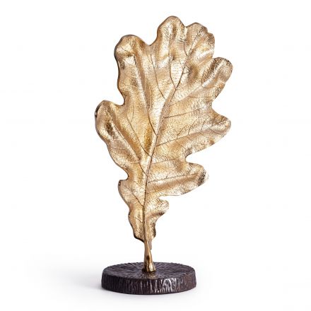 Декор Secret De Maison LEAF2 ( mod. 9736 ) алюминиевый сплав, 33x18,5x54 см, золотой, черный/gold, black powder coated Декор Secret De Maison LEAF2 ( mod. 9736 ) алюминиевый сплав, 33x18,5x54 см, золотой, черный/gold, black powder coated
