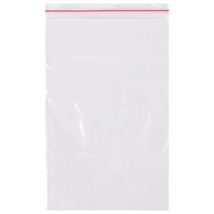 Пакеты ZIP LOCK "зиплок" ПРОЧНЫЕ, комплект 100 шт., 80х120 мм, ПВД, 60 мкм., BRAUBERG, 703076