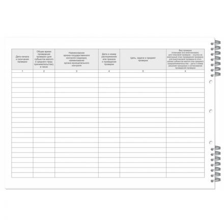 Журнал учета проверок юридических лиц и ИП (А4, 50 листов) Журнал учета проверок юридических лиц и ИП (А4, 50 листов)