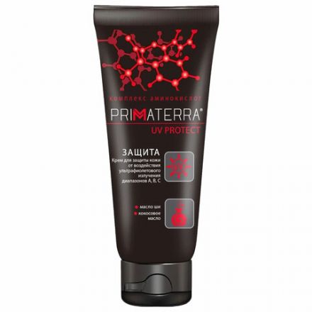 Крем защитный 100 мл, PRIMATERRA UV PROTECT, от УФ-излучения диапазонов А,В,С, универсальный Крем защитный 100 мл, PRIMATERRA UV PROTECT, от УФ-излучения диапазонов А,В,С, универсальный