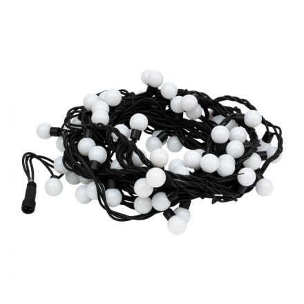 Электрогирлянда Мультишарики ?23 мм, 10м, 80 LED, пост.свеч., Белый 303-595 Электрогирлянда Мультишарики ?23 мм, 10м, 80 LED, пост.свеч., Белый 303-595